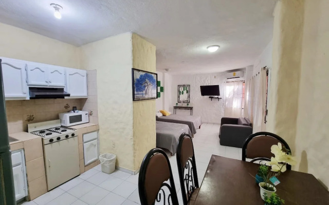 Estudio a Pie de Playa en Zona Dorada