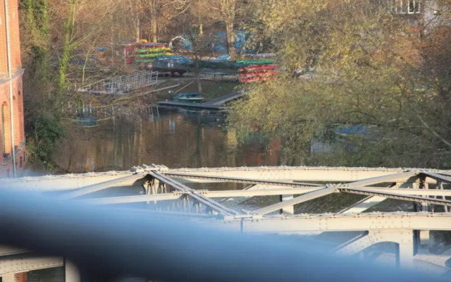 Apartment am Fluss/Park