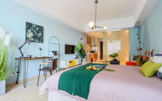 Hefei Binhu New District·Wanda City Subway Station· Locals Apartment 00164200 – Guest Rooms – Hefei