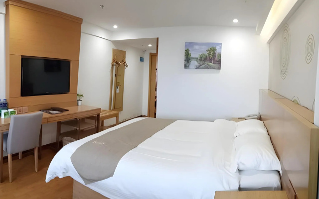 GreenTree Inn Anqing Qianshan County Sunshine City Express Hotel – Guest Rooms – Anqing