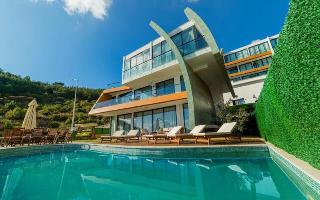 City and Sea View Pool Lüx Villa