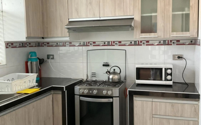 Apartamento familiar amoblado