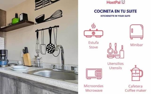 S02 Suite 2 min del TEC Wifi Terraza