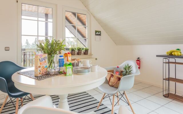 Schwalbe in der Heide