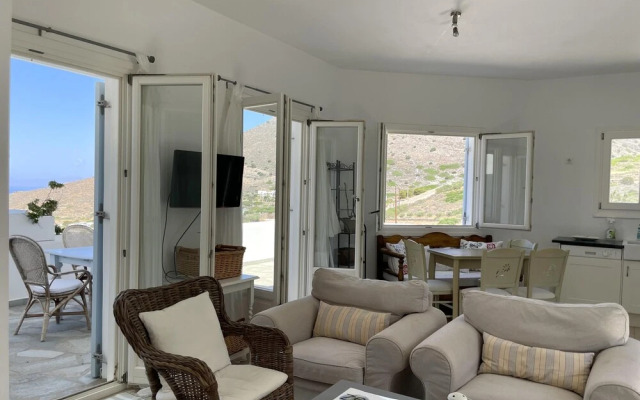 Amazing Villa Overlooking Syros Finest Beach