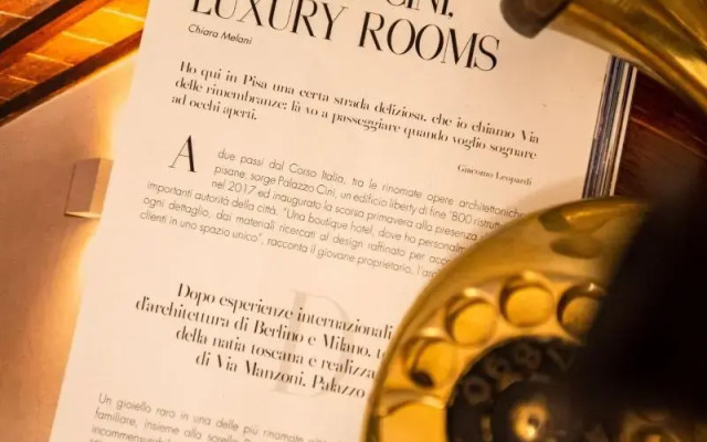 Palazzo Cini Luxury Rooms In Pisa