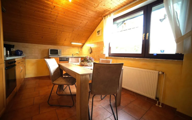Ferienwohnung im Wald mit Kamin