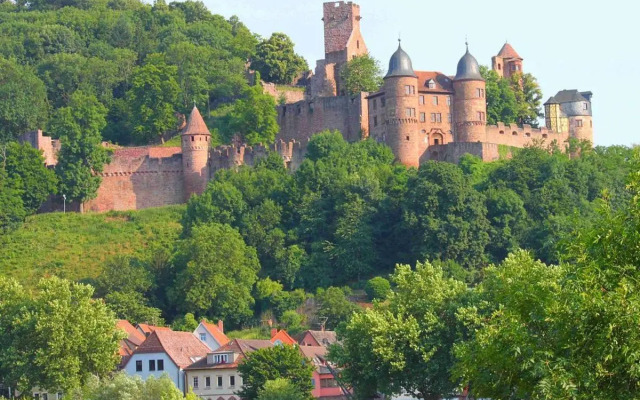 Ferienwohnung mit Aussicht auf die Burg