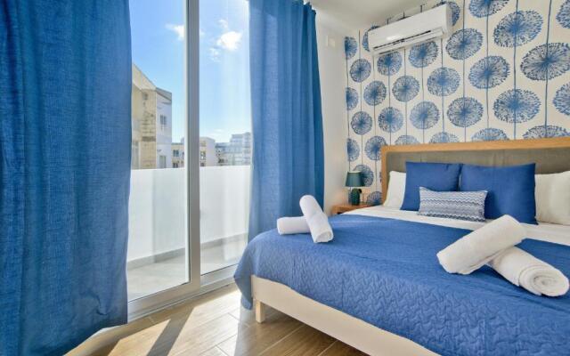 Tower Road Central Sliema Modern Apartments and Duplex Penthouse by ShortletsMalta