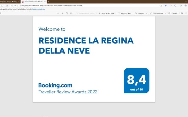 Residence La Regina Della Neve