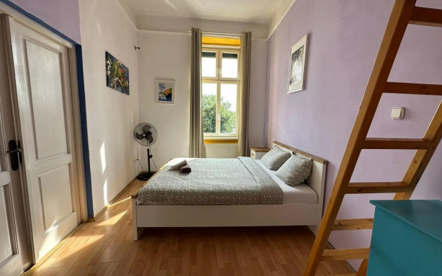 Park Danubes view central market Budapest