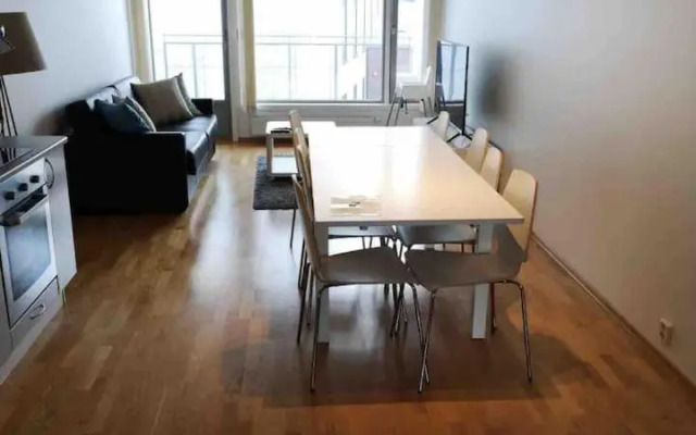 City Center Oslo Black And White Apartment