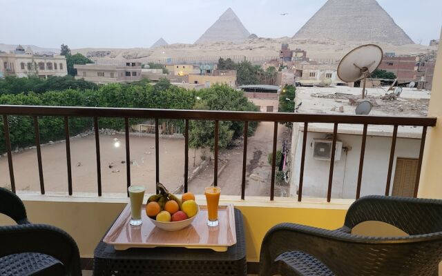 AliBaba Pyramids View