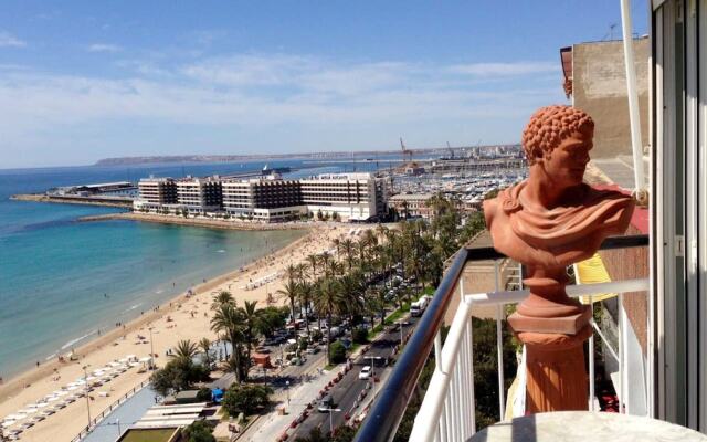 Apartment With One Bedroom In Alicante, With Wonderful Sea View, Furnished Balcony And Wifi