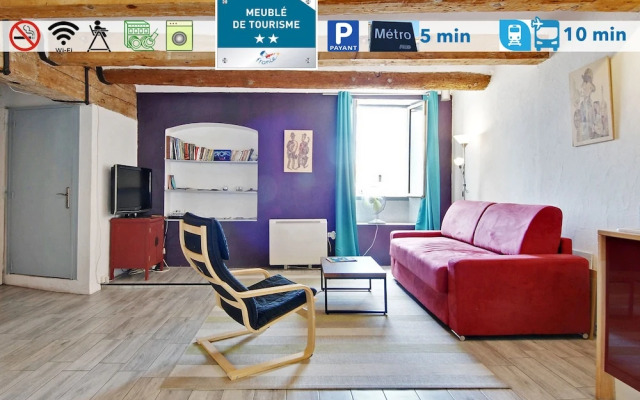 La butte des Carmes - 3mn du Panier