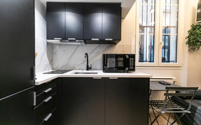 Le studio de belleville 2 à 4 personnes