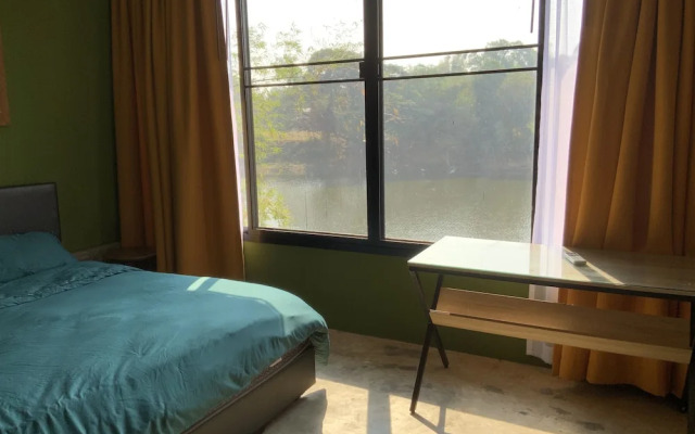 Morocco blue cafe by chilong river farm