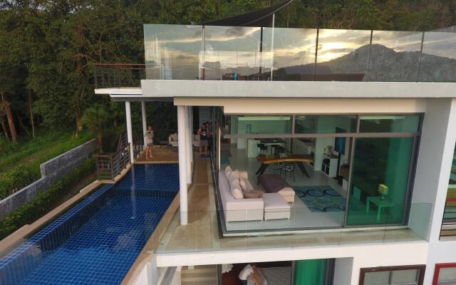 Paradesa - Seaview 3 bedroom private pool villa in Kamala