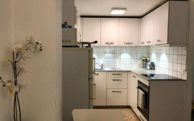 Central 2 bedroom flat in heart of Eaux-vives