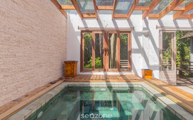 Casa de férias com piscina e churrasqueira ACC519