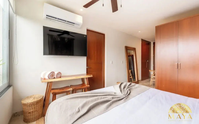 NHOA 305B Lux 1BR Pool View Aldea Zama