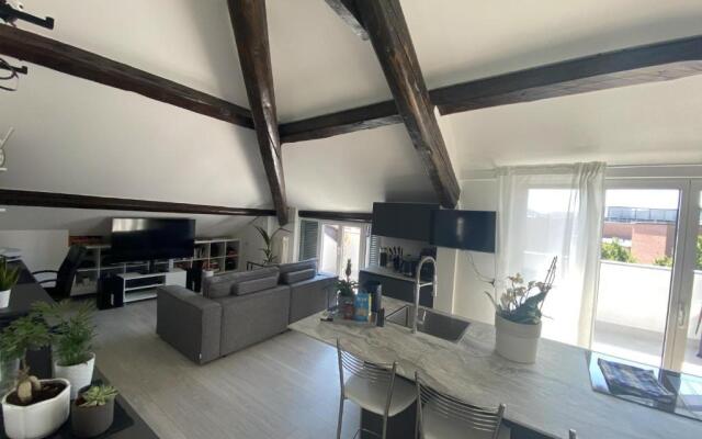 Rooftop Openspace With Balconies, Parking and bbq
