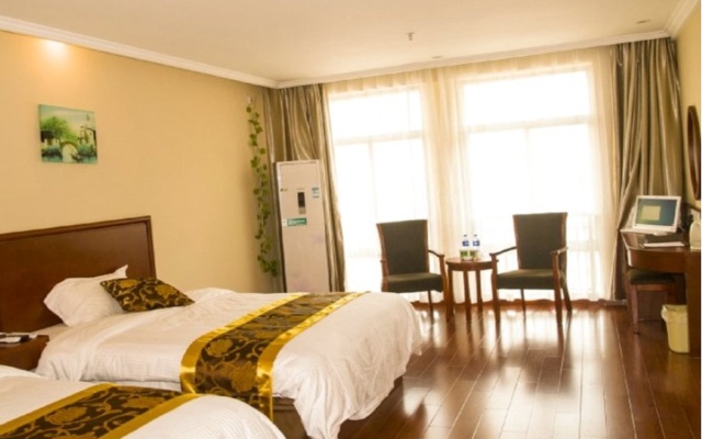 GreenTree Inn Tai’an East Railway Station Caiyuan Street Express Hotel – Guest Rooms – Taian