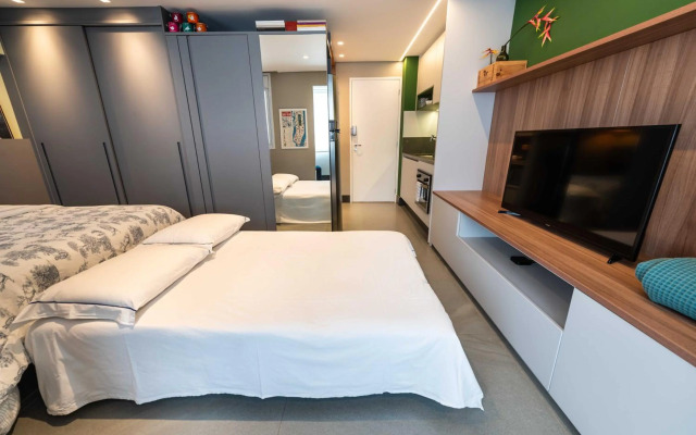 Pinheiros Faria Lima, Novo, 38M2, WIFI500MB