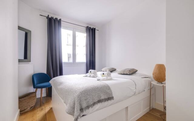 Modern 1-bedroom Flat Near Place De La Bastille