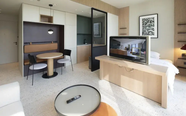 Executive Studio With Burj View at Upside Living