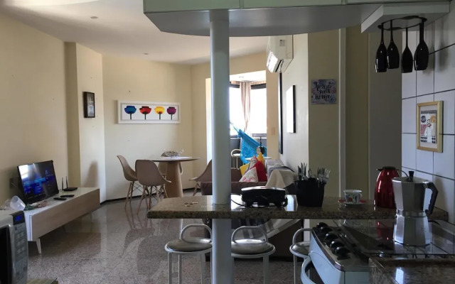 Apartamento mobiliado pertinho beira mar