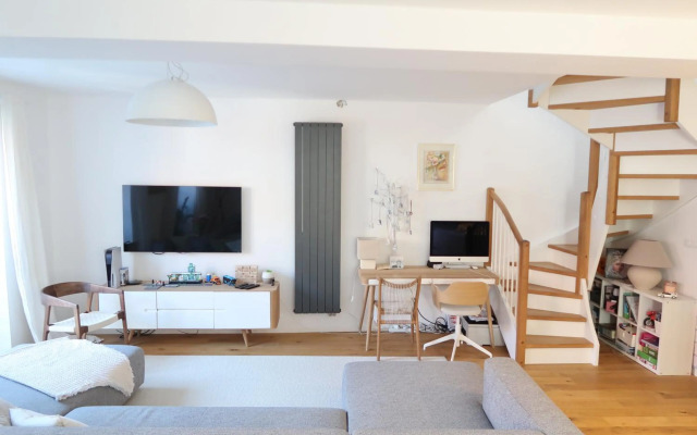 Top view residence in central Ljubljana