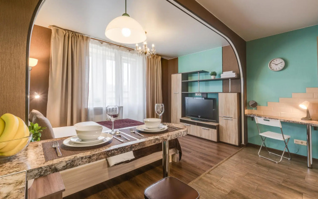 Апартаменты 101 апарт на улице Оптиков 45 корпус 1