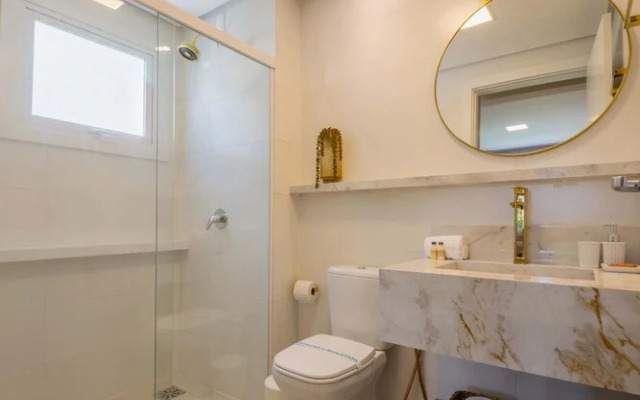 Novo Belissimo Apartamento com Lareira em Canela