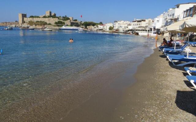 White and Blue Bodrum