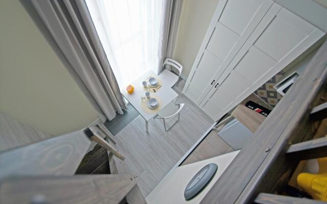 In an apartment on Vyborgskaya Street