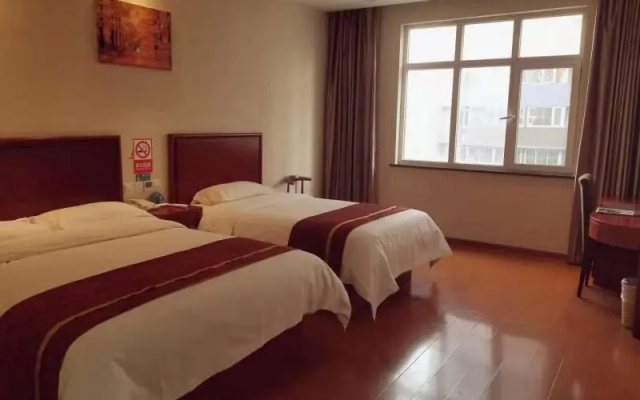 GreenTree Inn Beijing International Studies University Dalianpo Metro Station Express Hotel – Guest Rooms – Beijing