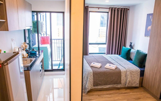 Apartment 450m from BTS with Sky Pool - bkbloft5