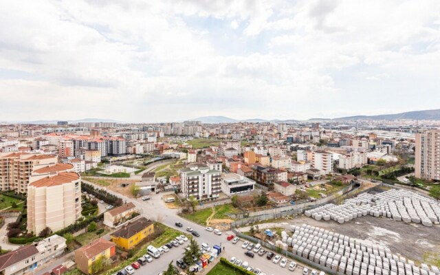 Vibrant Residance Flat With City View in Umraniye