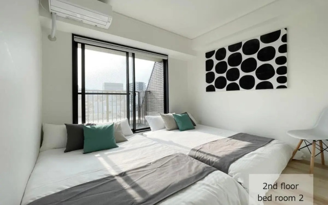 Spacious 2 level apartment 4BR for 16 PPL with jacuzzi – Guest Rooms – Hiroshima