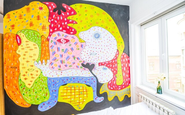 Modern Room for 4- Artistic Guesthouse-main Street