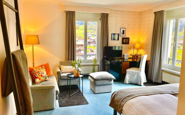 Parkhotel du Sauvage – Guest Rooms – Meiringen