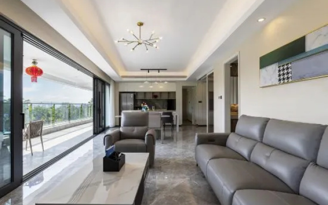 Clear Water Bay Diamond Coast Air Villa Sea View Holiday Apartment – Guest Rooms – Lingshui