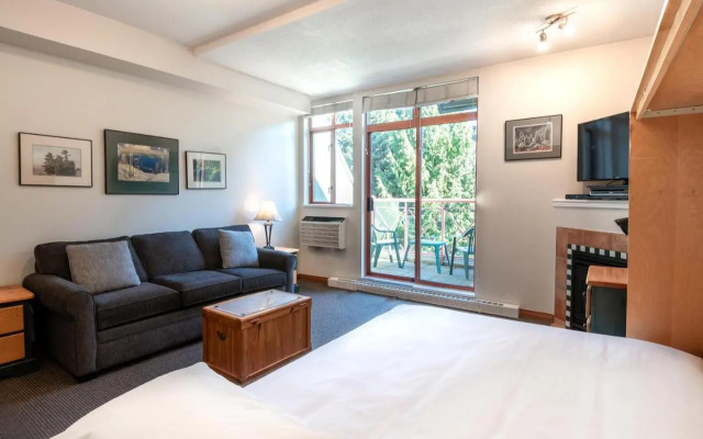 Alpenglow Lodge Studio with park view by MVA