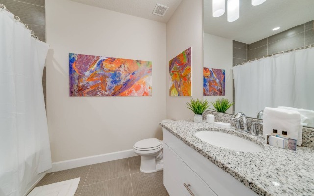 Pleasant villa with private pool near Disney