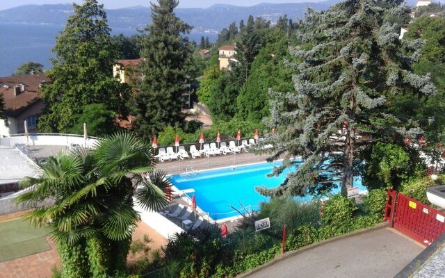 Apartment in Ghiffa With Pool, Balcony, Tennis Court,carport