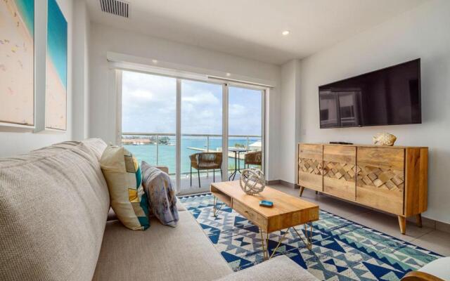 HH-2Bdr413 - NEW Modern Apartment in Oceanfront Luxury Condo in Aruba!