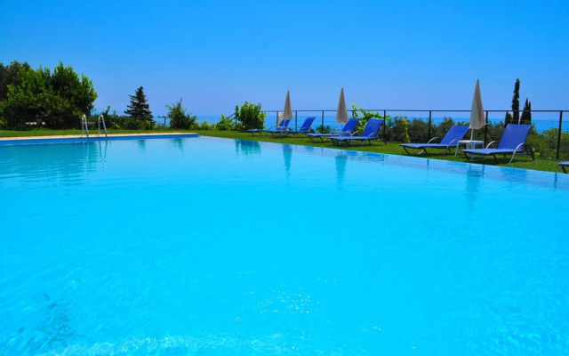 Escape Studio Apartments With Swimming Pool on Pelekas Beach