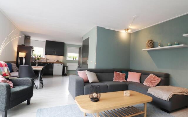 Inviting holiday home in Grou with terrace