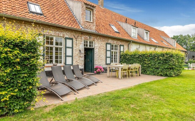 Manor House is Part of an Authentic Farm Complex in the Middle of the Polder Landscape Near Damme